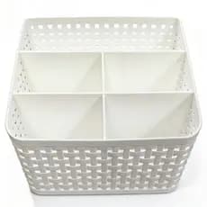 Multifuncional Rattan criativo cosméticos papelaria caixa de armazenamento sala estar Desktop controle remoto artigos di