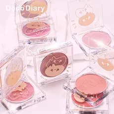 DoDiary grau diário monocromático blush Natural fosco barato estudante atacado paleta de blush contorno iluminador