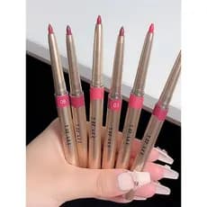 DIKALU automático rotativo lábio forro lápis desenho batom ferramenta útil lápis labial linha caneta batom à prova dwate