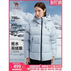 Camelo ao ar livre para baixo jaqueta masculina feminina estilo 90 para baixo 2026 outono inverno novo estilo de três à