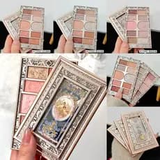 CHEERFLOR Jogador de diversões Pequeno anjo brilhante moldura secreta sombra deitado bicho da seda Blush explosão diaman