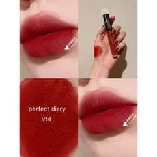 Diário perfeito fosco fosco esmalte labial Dreamland 909 veludo v01 vermelho veludo v07 batom fosco 939 estudantes