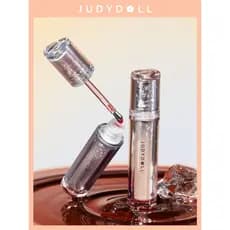 Judydoll Judydoll Espelho Água Brilhante Lip Gloss Gelo Ferro Lip Glaze Batom Copo Antiaderente Não Desbotamento Melhora