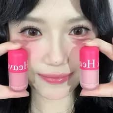 Coreano Cinza Claro Rosa!Líquido Blush Mud 2025 Novo Estilo Super Fácil de Usar Expansão Encolher Cor