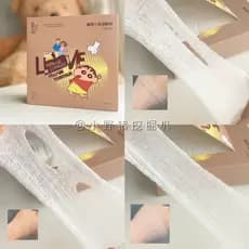 Guo Xiaoniu Crayon Shin-Chan Almofadas de algodão úmido de marca conjunta separadas três em um almofadas de algodão exte