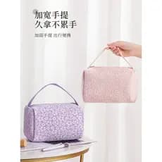 Japão japão novo estilo doces saco cosmético feminino portátil de grande capacidade ins High-End armazenamento de viagem