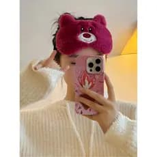 Japão japão novo estilo Panda ins máscara de olho outono inverno máscara de olho de pelúcia bonito feminino máscara de o