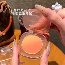 CVZ Gradiente Blush Natural Vitalidade Rosa Nu Maquiagem Menina Blush All-Match Coreano Blush Palette Segurar Maquiagem