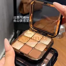 Paleta de sombras de nove cores Magic Color Uma paleta multiuso fosco perolado de alto valor não é fácil de tirar maquia