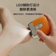 Novo estilo moedor de pé elétrico automático esfoliante calos de pele morta dispositivo Pedicure pé moagem pedra calcanh