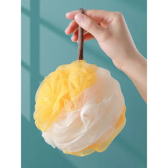 Bola de banho banho bola de flor bola de banho Super macia bola de banho High-End não solto tamanho grande esfregando fl