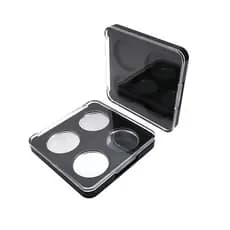 Diâmetro interno 36.5 Blush Substituição Embalagem Caixa Vazia 4 Cores Caixa de Embalagem de Pó Prensado Magnético Batom