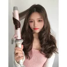 Ferro de ondulação grande rolo estilo de longa duração não machuca o cabelo 32mm38 grande barbearia dedicado ferro de on