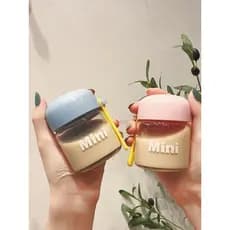 Mini vidro pequena capacidade portátil ninho de pássaro copo de água bonito menina coração ins estilo portátil copo de l