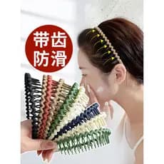 Dedicado bandana arrumado Hairpin pequeno cabelo quebrado lavagem rosto pacote de cabelo ferramenta útil buraco de cabel