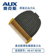 Aox A5A6A7A8S5 máquina de cortar cabelo elétrica titânio cabeça óleo aço inoxidável lâmina cerâmica Original acessórios