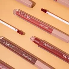 Raki Air Mist Lip Glaze Hidratante Purê Labial 6 Cores Opcionais Pequena Pimenta Podre Tomate Pasta de Feijão Leite Chá