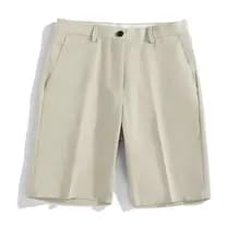 Luz estilo maduro verão legal Drape sentimento não-ferro terno Shorts luz luxo masculino Casual estilo fino 5 cinco pont