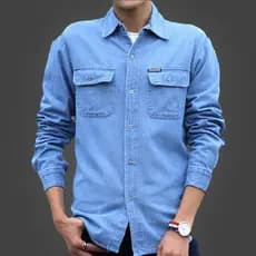 Camisa de trabalho masculina Anti-escaldante, resistente ao desgaste, outono, novo estilo, juventude, manga comprida, De