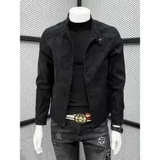 Estilo japonês camurça jaqueta de couro dos homens primavera outono rufião bonito gola solta Casual jaqueta de couro do