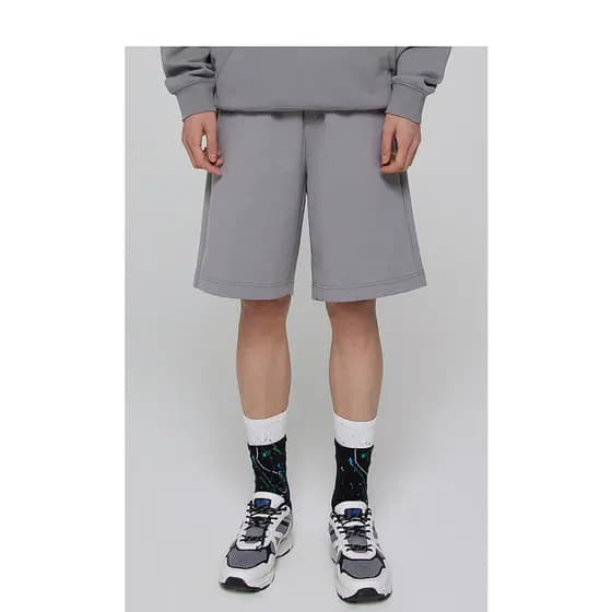 Verão Meist genuíno algodão pesado Casual esportes Shorts das mulheres dos homens mesmo estilo na moda casal usar Sweatp