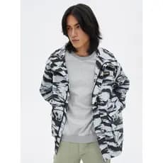 Outono Metes jaqueta com capuz masculina na moda solta na moda legal camuflagem Cardigan topo ferramentas jaqueta à prov