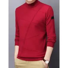 Outono inverno juventude grande vermelho engrossado camisola masculina novo estilo Benming ano roupas em torno do pescoç
