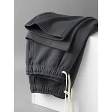 Calças masculinas estilo calças soltas calças esportivas Sweatpants calças casuais primavera novo estilo Drape High-End