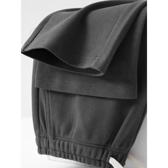 Verão calças de perna reta masculina 2026 novo estilo solto calças casuais masculinas Drape calças esportivas calças com