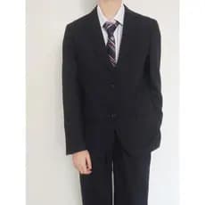 DK Terno Uniforme Terno Dois Botões Estilo Preppy Preto Estudante High-End Formal Ombro Pad Blazer Masculino Na Moda