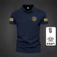 Três barras três barras listra plus size camisa polo masculina de manga curta camiseta lapela roupas superiores mais gor