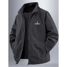 Woodpecker primavera outono gola jaqueta masculina Casual solto All-Match à prova de vento impermeável respirável jaquet