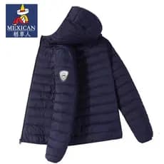 Espantalho 90 para baixo jaqueta estilo masculino 2025 novo estilo inverno engrossado quente pato branco para baixo jaqu