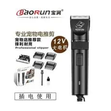 Baorun profissional grande cão barbeador Pet máquina de cortar cabelo Plug-In alta potência máquina de cortar cabelo fer