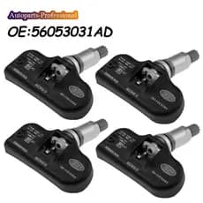 Novo Sensor De Pressão Dos Pneus TPMS 433MHz 56053031AD Para Chrysler 300C 200 Grand Voyager Dodge Journey Carregador Je