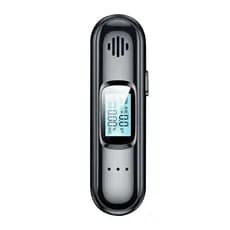 Testador Portátil De Álcool Profissional Com Sensor Semicondutor E Indicador De Tela LED Blu-Ray Digital