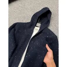 Zíper com capuz Cardigan jaqueta masculina outono na moda Casual camisola exterior malhas masculinas estilo preguiçoso t