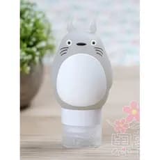 Meu vizinho Totoro bonito Silicone macio embalagem de viagem Sub-engarrafamento pequenos produtos portáteis para cuidado