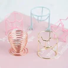 Beleza ovo rack maquiagem cabaça Puff esponja maquiagem algodão suporte caixa de armazenamento suporte ovo de páscoa rac