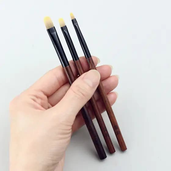 Cangzhou artesanal vermelho precioso tesouro madeira tubo de cobre grande médio pequeno corretivo escova Traceless marca