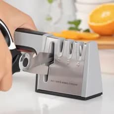 Afiar ferramenta útil doméstica rápida cozinha afiar faca ferramenta de afiar pedra profissional multifuncional apontado