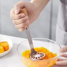304 aço inoxidável purê de batata pressionado purê ferramenta útil purê ovo Presser alimentos complementares purê ferram
