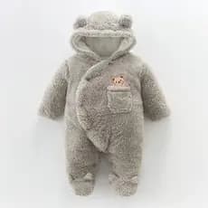Envoltório pés roupas de bebê recém-nascido roupas de inverno roupas de algodão mais veludo inverno Outing abraço roupas