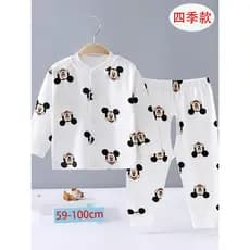 59-100 tamanho roupas de bebê puro algodão roupa interior terno aberto primavera outono masculino feminino bebê outono r