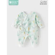 Xin Babe roupas de bebê recém-nascido puro algodão monge roupas verão macacão do bebê estilo fino roupas de verão roupas