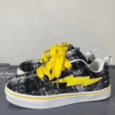 Ins na moda novo estilo relâmpago tênis masculino feminino nicho Design casais estudantes baixo-Top All-Match esportes s