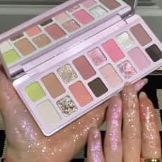 DIKALU Doce Suco Cor Natural Desempenho Título Leap 16 Cores Paleta de Sombras Fosco Perolado Rosa Verde Contraste Cor D