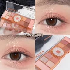 MISSLARA paleta de sombras uma paleta multiuso fosco perolado lantejoulas maquiagem transfronteiriça ins Blush sombra Pa