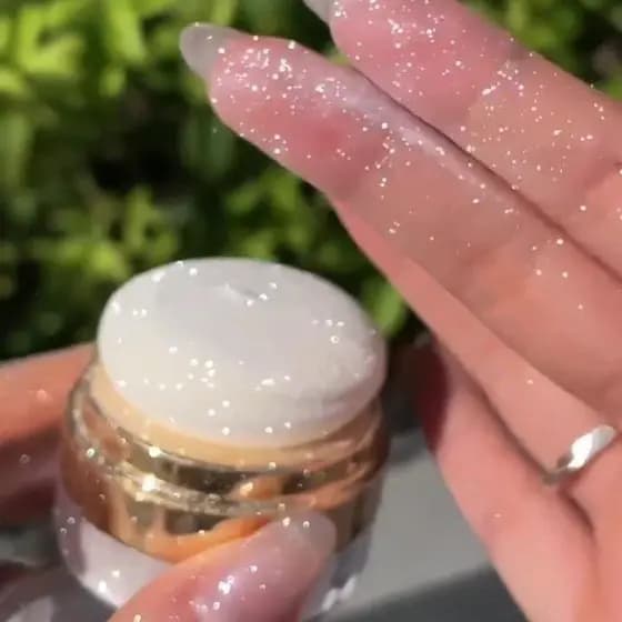 DIKALU pó mágico de fada brilhante, pó de destaque para casamento de noiva, pó de Glitter corporal, clavícula, discoteca