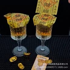 Vidro Cocktail barra de vidro atmosfera única mistura vidro alto valor champanhe vinho tinto taça criativa